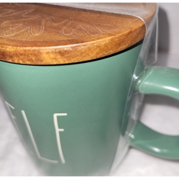 Rae Dunn Green Elf Mug with Lid NEW - Picture 4 of 9